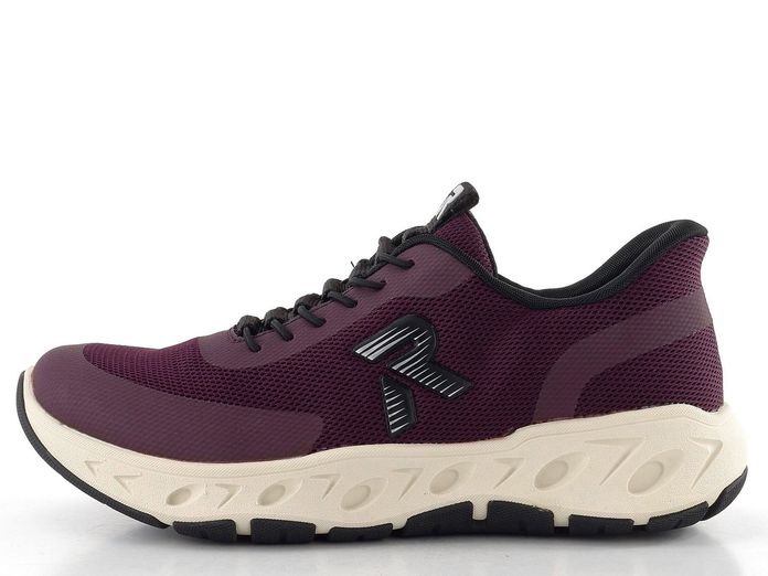 Rieker Sport dámské tenisky blackberry/brombeer M6551-30
