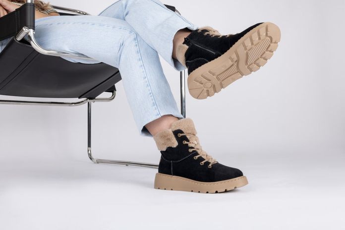 Rieker šněrovací kotník černý 70402-00