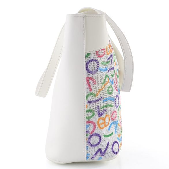 Remonte shopper kabelka weiss/weiss-multi Q0772-80