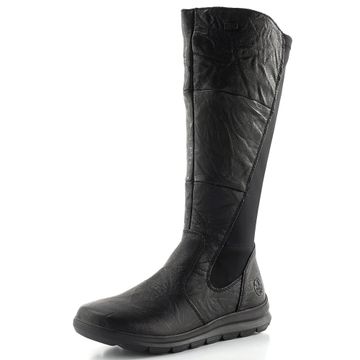 Rieker černé kozačky s membránou Z0067-00