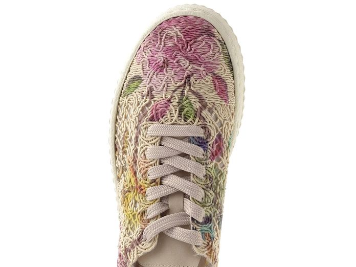 Rieker Sport barevné tenisky na platformě N9919-91