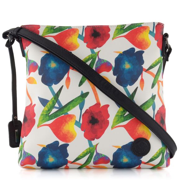 Rieker crossbody kabelka s květinovým potiskem H1033-91