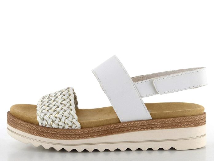 Remonte sandály na platformě Weiss/Gold D0Q56-80