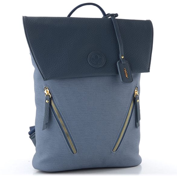 Rieker modrý batoh s klopou H1318-14