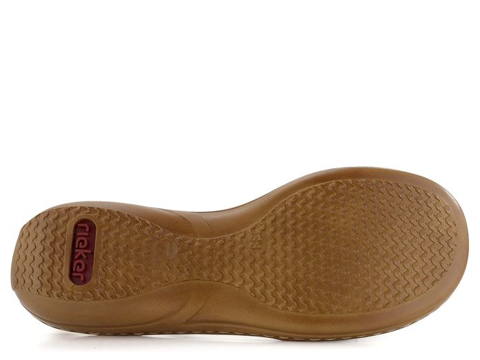 Rieker metalické sandály s gumičkou Rose-Metallic 60880-90
