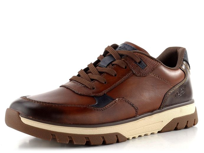 Rieker pánské šněrovací polobotky hnědé B9301-25