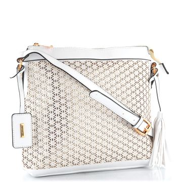 Remonte crossbody kabelka bílá se vzorem Q0641-80