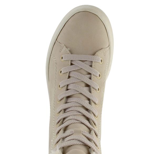 Rieker šněrovací kotník na platformě béžový Ginger/Bianco M1980-62