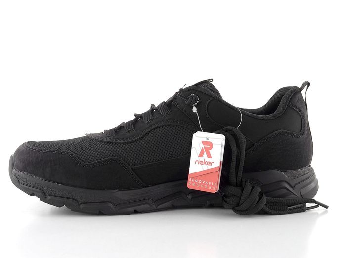 Rieker Sport pánské černé tenisky s membránou 09105-00