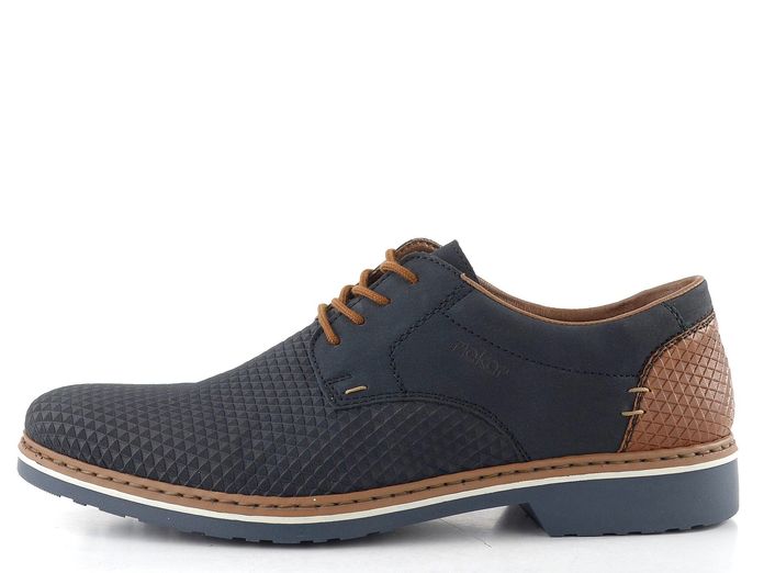 Rieker pánské polobotky tmavě modré 16504-16