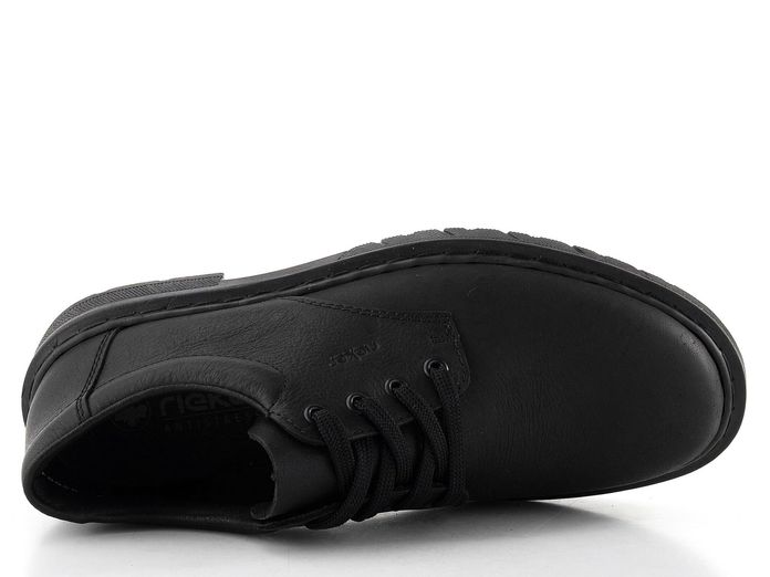 Rieker pánské polobotky černé 31610-00