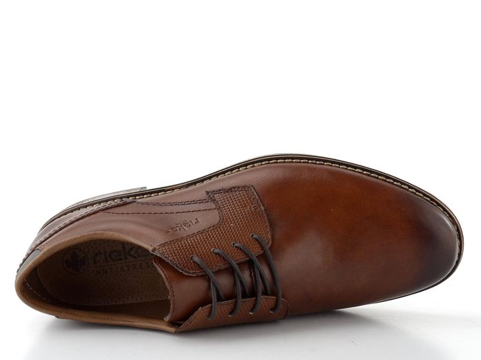 Rieker pánské elegantní polobotky hnědé 13523-24