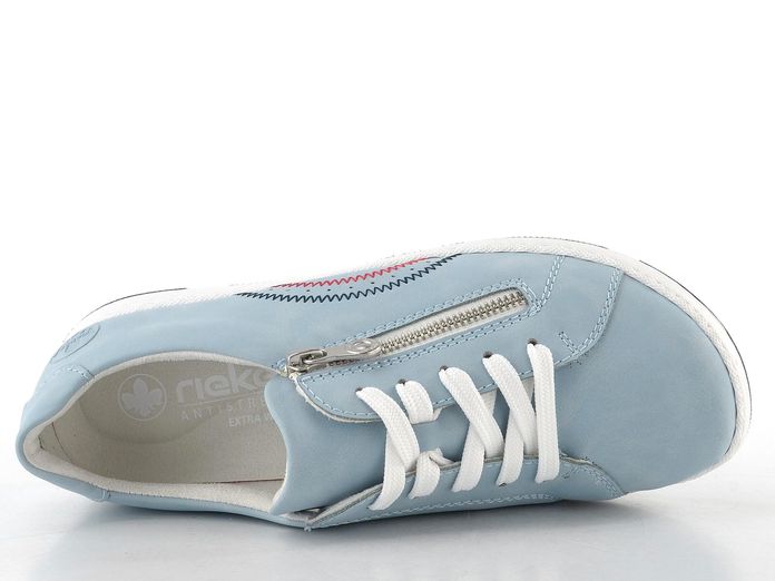 Rieker modré tenisky se zipem 42424-10