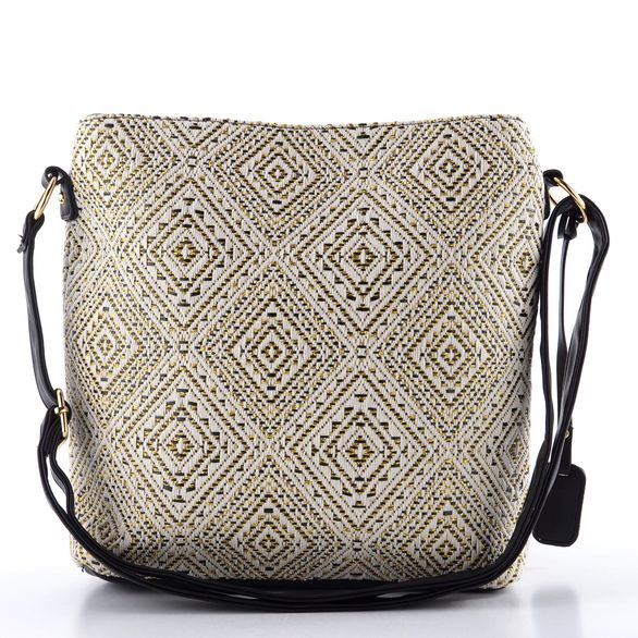 Remonte crossbody kabelka weiss-schwarz Q0731-81