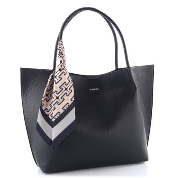 Rieker shopper kabelka se stuhou a vnitřní etují černá H1399-00