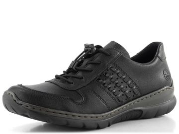 Rieker černé prozouvací polobotky L32F3-00