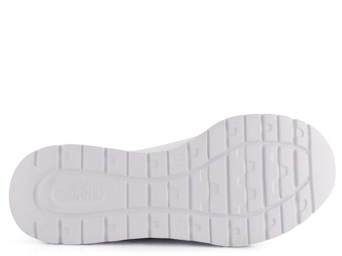 Rieker prozouvací tenisky na platformě černo-bílé M6062-80