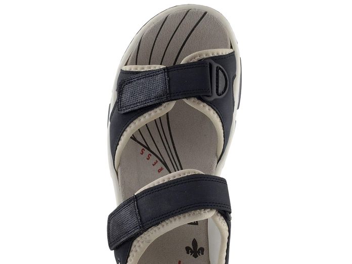 Rieker temně modré sportovní sandály 68891-14