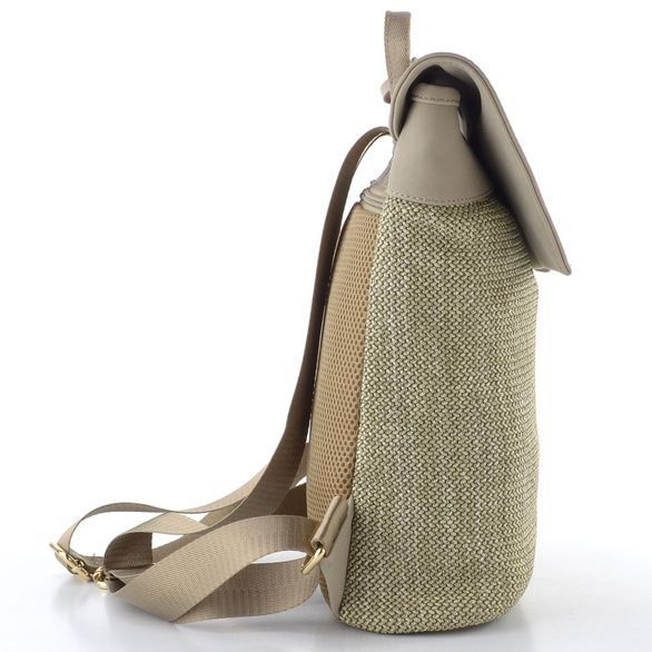 Rieker zelený batoh s klopou H1386-96