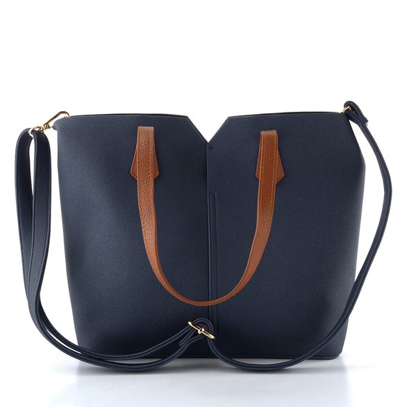 Rieker shopper kabelka se stuhou ozean H1045-14