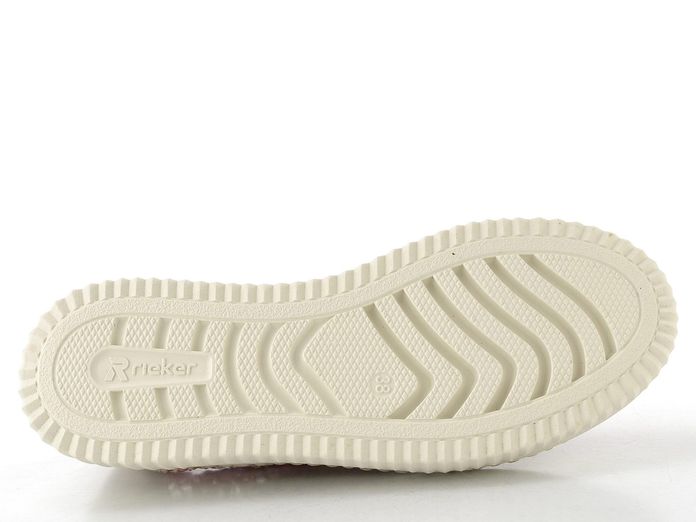 Rieker Sport barevné tenisky na platformě N9919-91