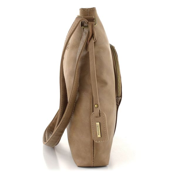 Remonte crossbody kabelka sešívaná hnědá Q0705-20