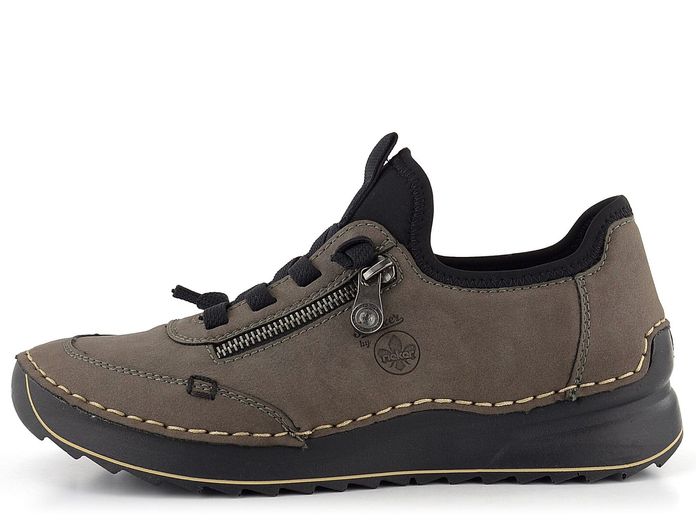 Rieker nazouvací sneakers polobotky tmavě šedé 51568-45