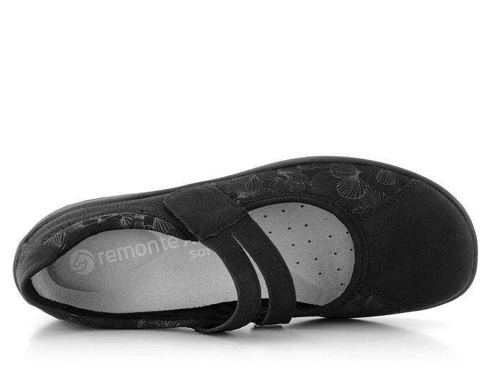Remonte strečové baleríny s nártovým páskem R3510-03