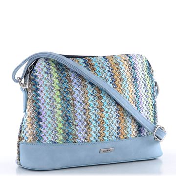 Rieker barevná kabelka Blau-Multi/Aqua  H1510-90