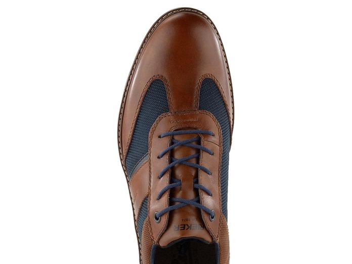 Rieker sportovní polobotky hnědé/tmavě modré 14410-24