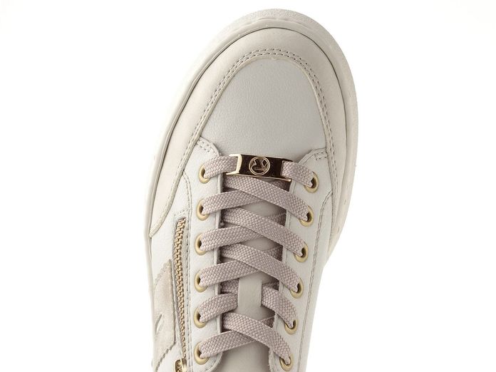 Rieker Sport tenisky na platformě béžové M1912-80