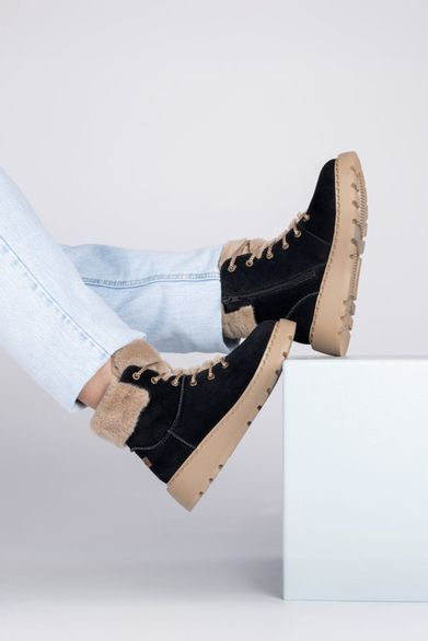 Rieker šněrovací kotník černý 70402-00