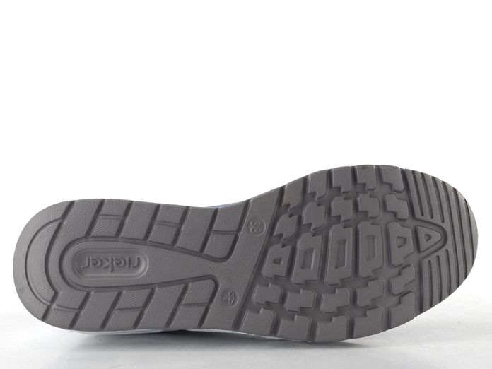 Rieker Sport tenisky na platformě modro-bílé N5204-12