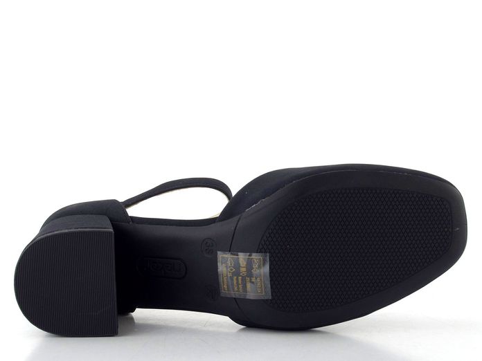 Rieker otevřené lodičky s kotníkovým páskem tmavě modré 44762-14