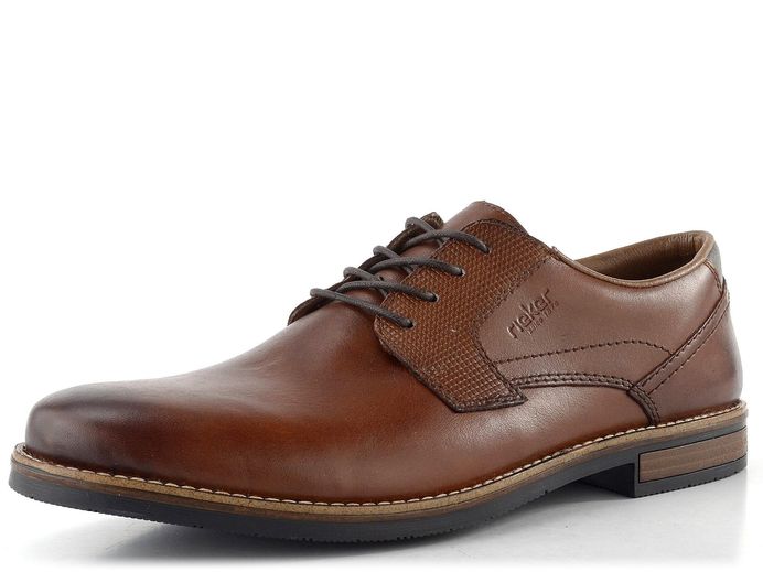 Rieker pánské elegantní polobotky hnědé 13523-24