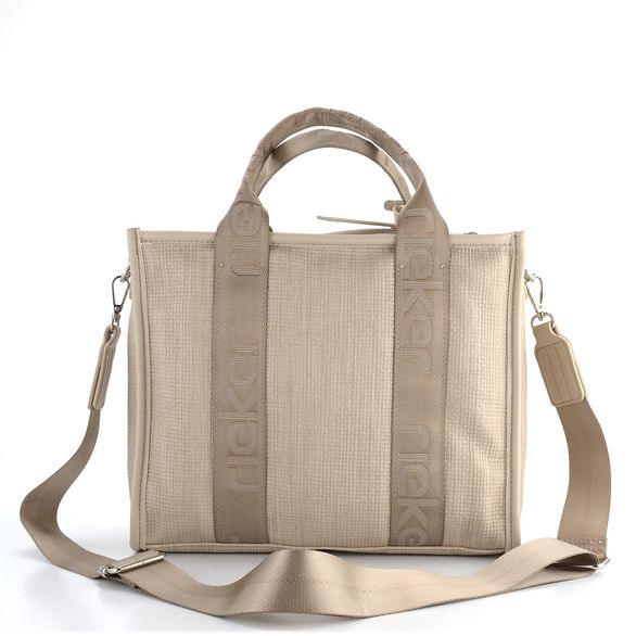 Rieker kabelka do ruky s crossbody popruhem béžová H1536-62