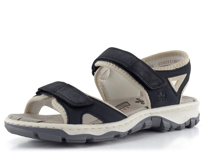 Rieker temně modré sportovní sandály 68891-14