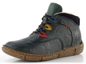 Rieker šněrovací kotník zelený Z3724-54