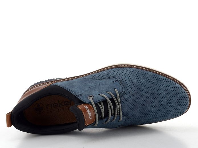 Rieker pánské prozouvací polobotky tmavě modré 14450-14