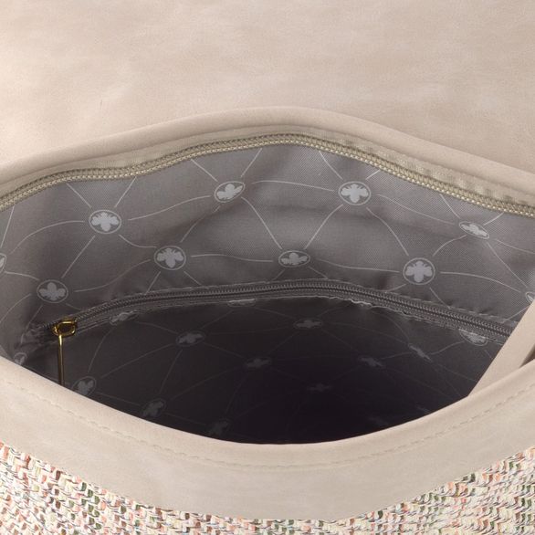 Rieker béžový batoh s klopou beige/ginger H1386-94