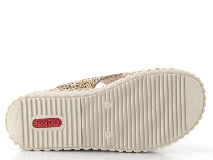 Rieker pantofle na klínku marble 69280-60