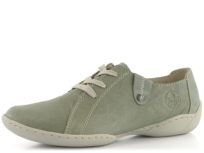 Rieker mintové šněrovací polobotky 58811-52