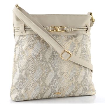 Rieker crossbody kabelka s hadinkou offwhite-gold/perle H1032-90