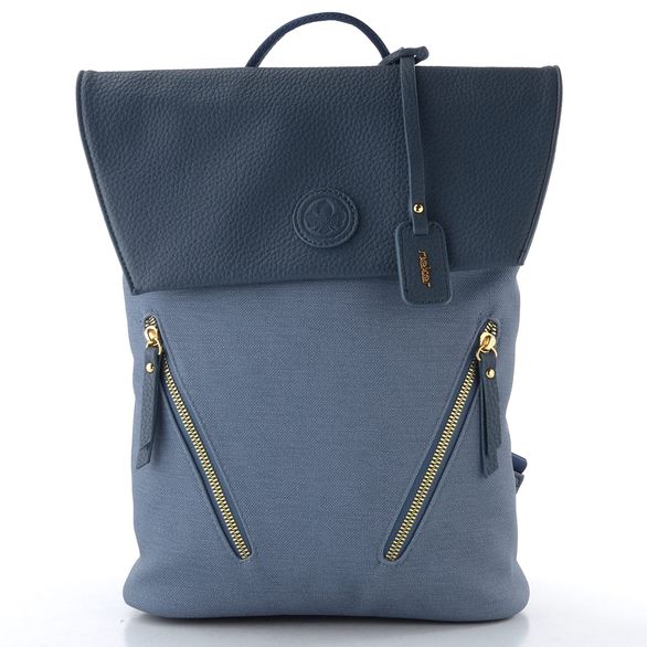 Rieker modrý batoh s klopou H1318-14