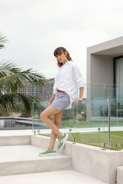 Remonte zelené tenisky D3E00-52