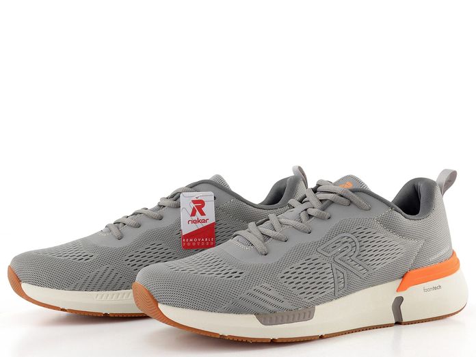 Rieker Sport pánské šedé tenisky U1404-40