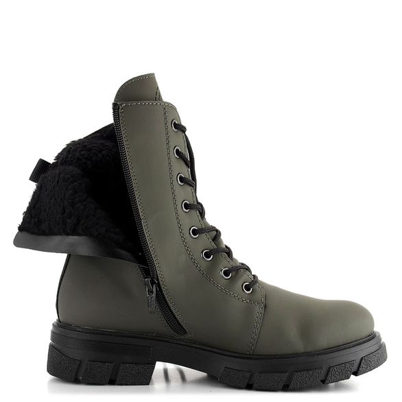 Rieker šněrovací kotník olivový Z9115-54