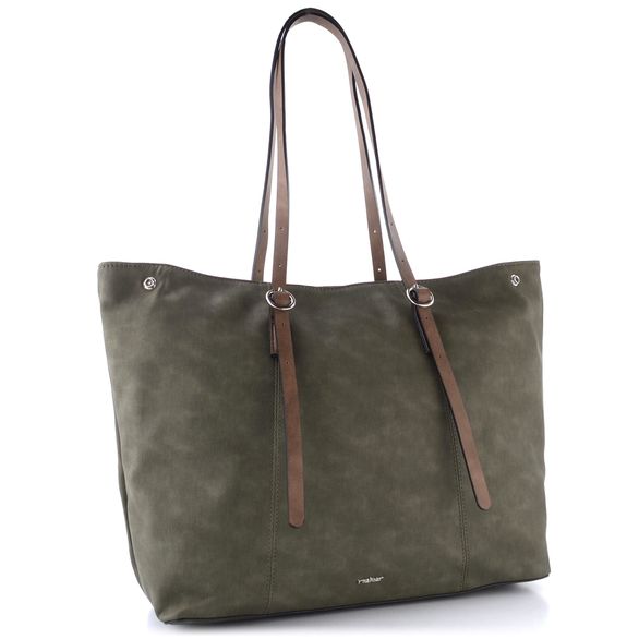 Rieker shopper kabelka khaki/hnědá H1028-54