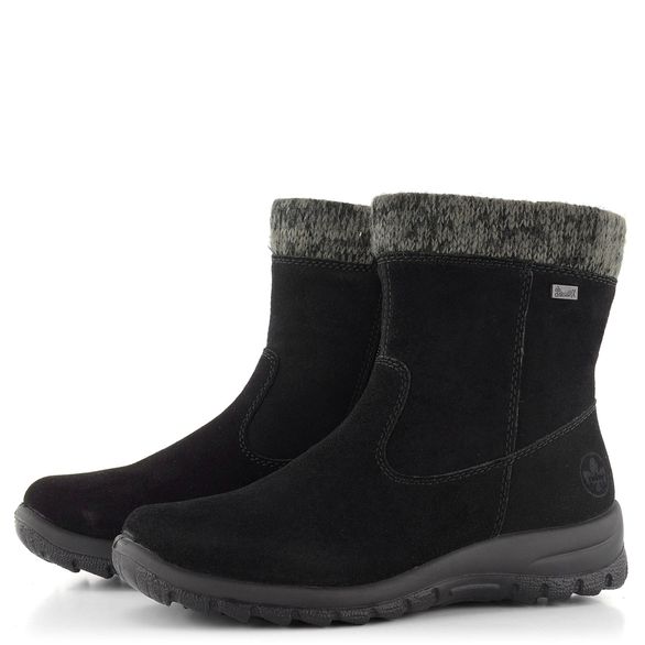 Rieker černý kotník s membránou L7165-00