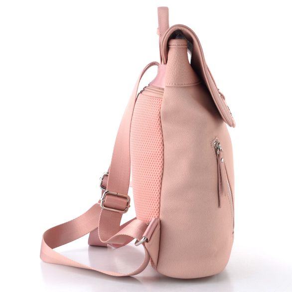 Rieker růžový batoh s klopou H1318-31